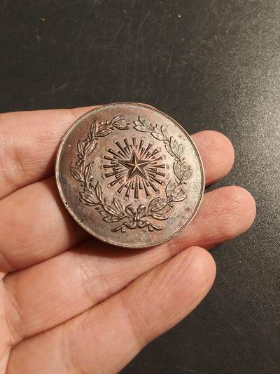 老王徽章第136期 - 法国圣路易家庭寄宿学校有功纪念章    直径39mm    重量20.1g