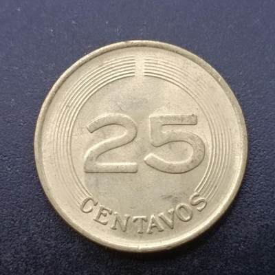 【淘币小摊】实时拍第六百八十五拍  哥伦比亚秘鲁智利散币场  满百包邮可预留二周 每周一统一发货   - 哥伦比亚1979年25分铜币