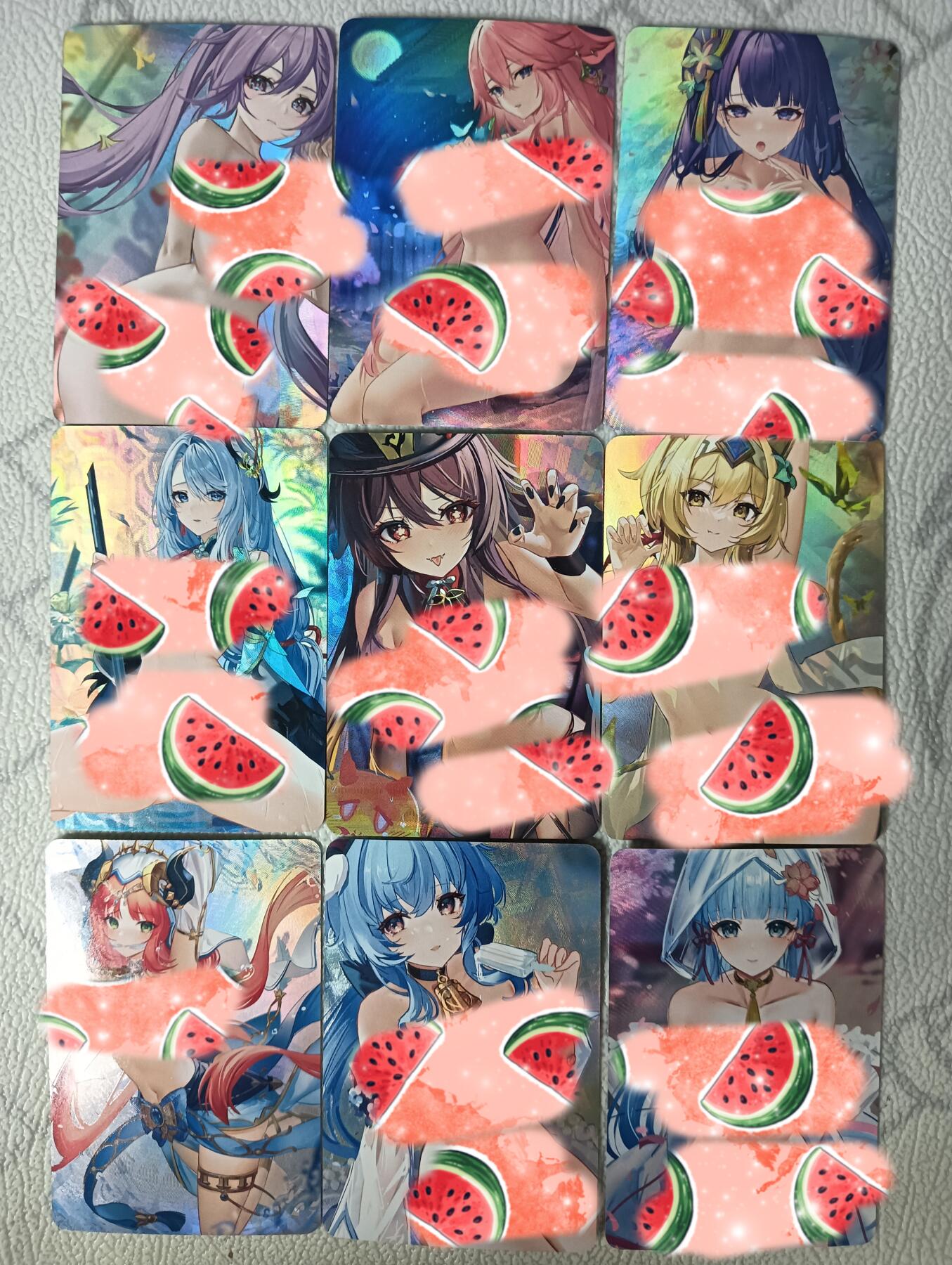 花开卡拍第33期（8月3号周日截拍，品控勿拍!!!拍品不寄存，运费5元，自制卡难免瑕疵，可能存在轻微撞角爆边等出厂瑕疵，品控介意勿拍！）