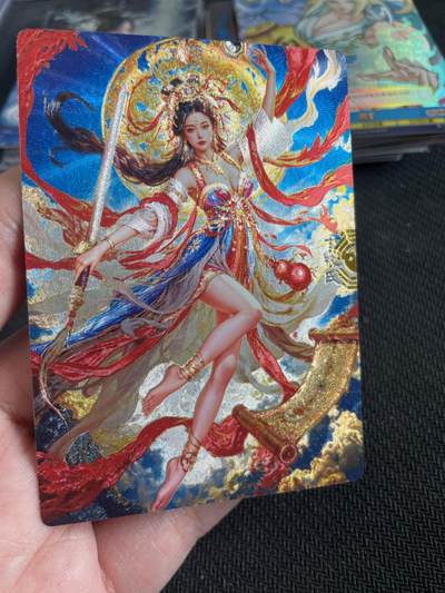 寸草不生扫货团拍卖 第三期 - 奇点卡牌 宗 九天玄女 粗闪