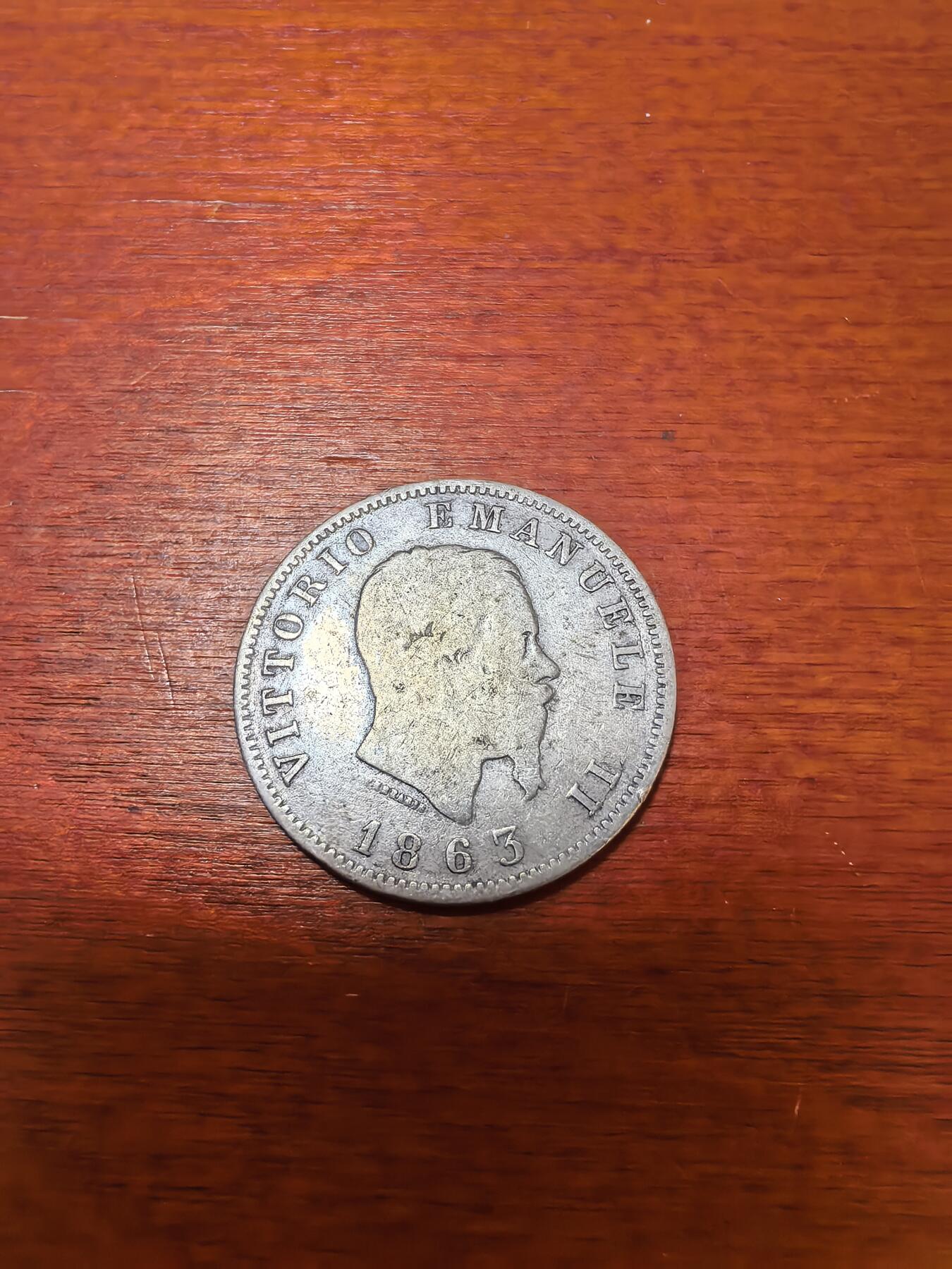 长老汇蛇年精选第二十七场拍卖 1863意大利伊曼纽尔二世1里拉银币