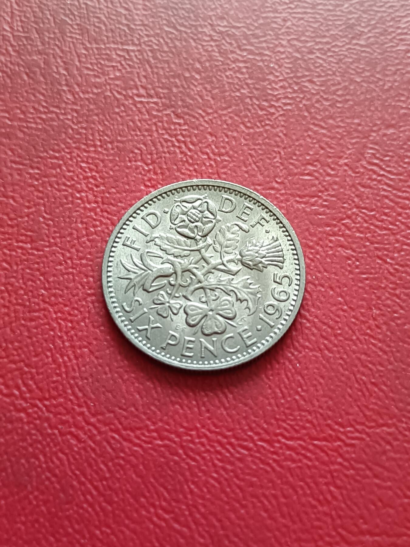 【云涧收藏】第四十六场 英国1965年6便士