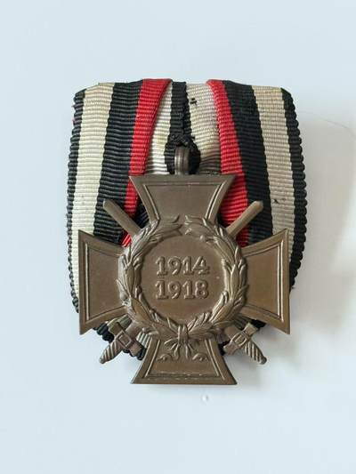 RimeNova韵星2025军品类夏季拍卖会-- RimeNova 2025 Summer Militaria Sale - 德意志第三帝国一战荣誉十字奖章（兴登堡十字）