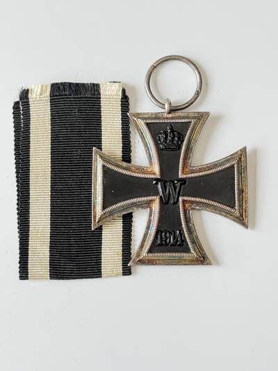 RimeNova韵星2025军品类夏季拍卖会-- RimeNova 2025 Summer Militaria Sale - 德意志帝国1914二级铁十字G标