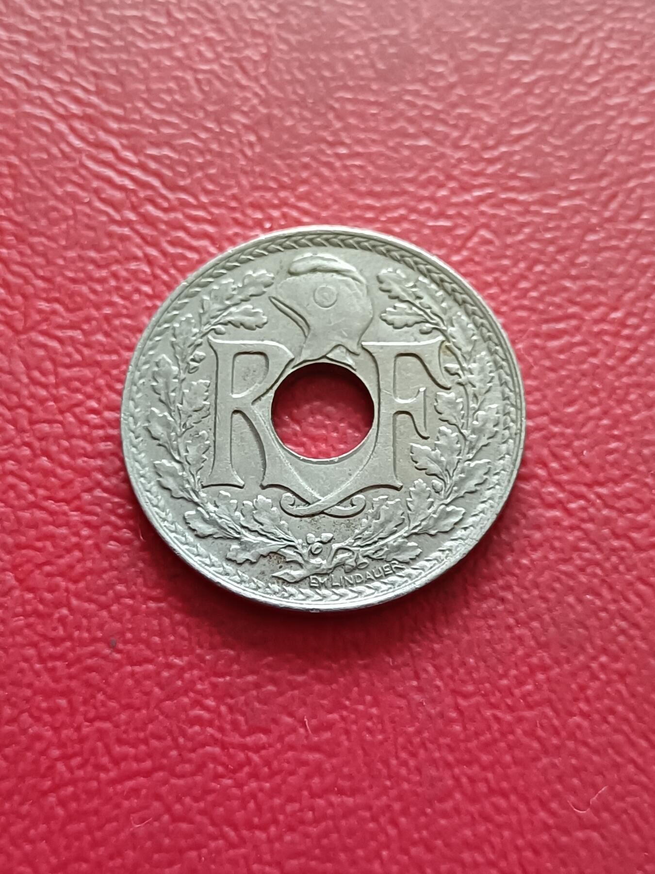 【云涧收藏】第四十六场 法国1918年5生丁