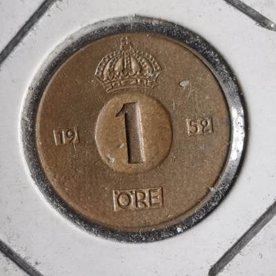 沼泽如烟--第789场 - 瑞典1952年1欧尔