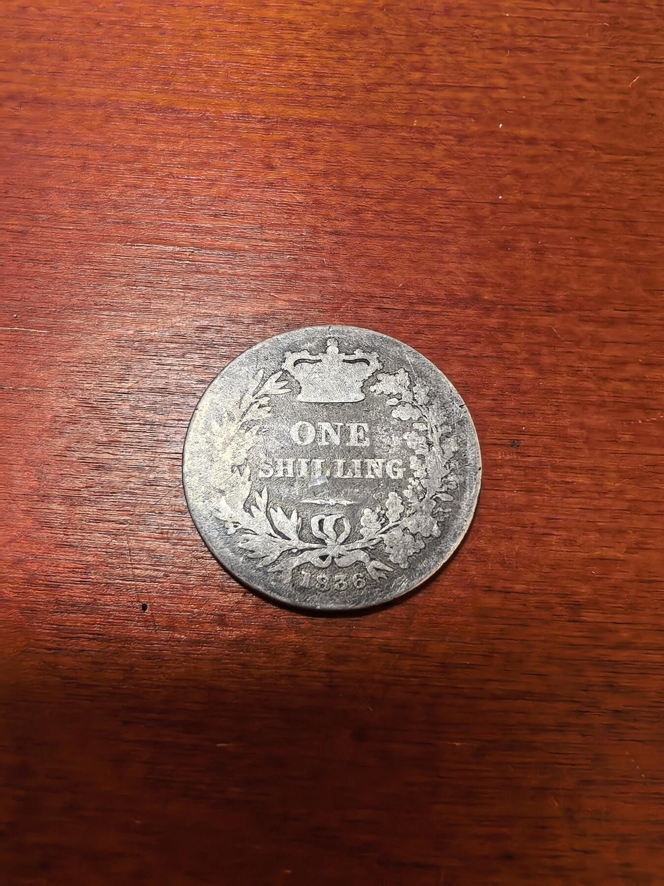 长老汇蛇年精选第二十七场拍卖 1836英国威廉四世1先令银币，克书F12也要30美金