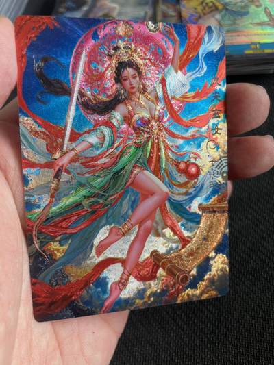寸草不生扫货团拍卖 第三期 - 奇点卡牌 宗 九天玄女冷烫