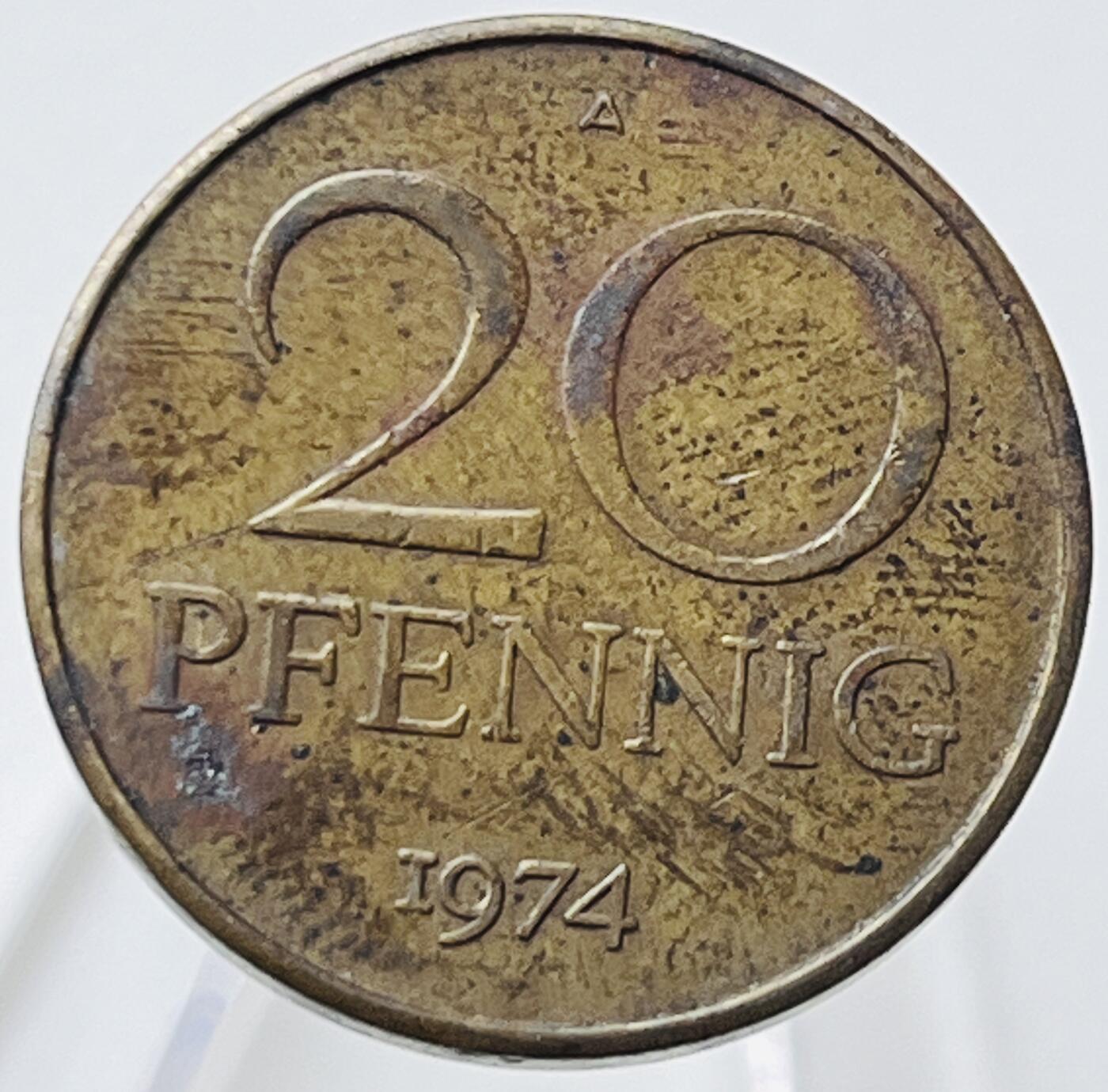 神仙姐姐-中外币专场18 1974年德国20芬尼