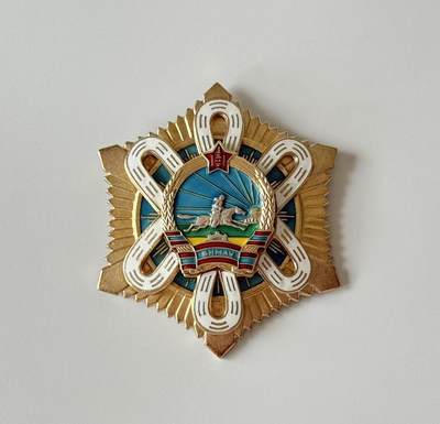 RimeNova韵星2025军品类夏季拍卖会-- RimeNova 2025 Summer Militaria Sale - 蒙古人民共和国北极星勋章（针）28740号