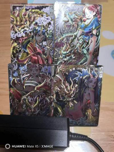 寸草不生扫货团拍卖 第三期 - 卡萃李尊奇龙生九子裸卡狻猊蒲牢螭吻狴犴/4张