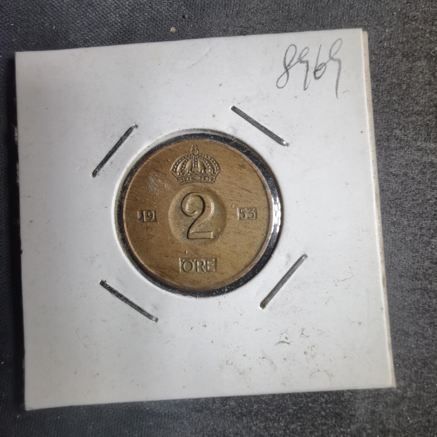 沼泽如烟--第789场 瑞典1953年2欧尔