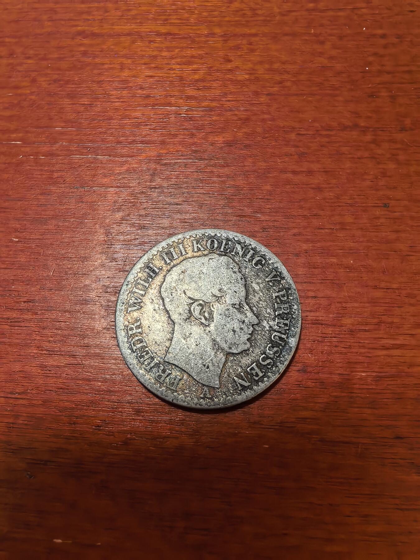 长老汇蛇年精选第二十七场拍卖 1823A普鲁士弗雷德里希·威廉三世1/6泰勒银币