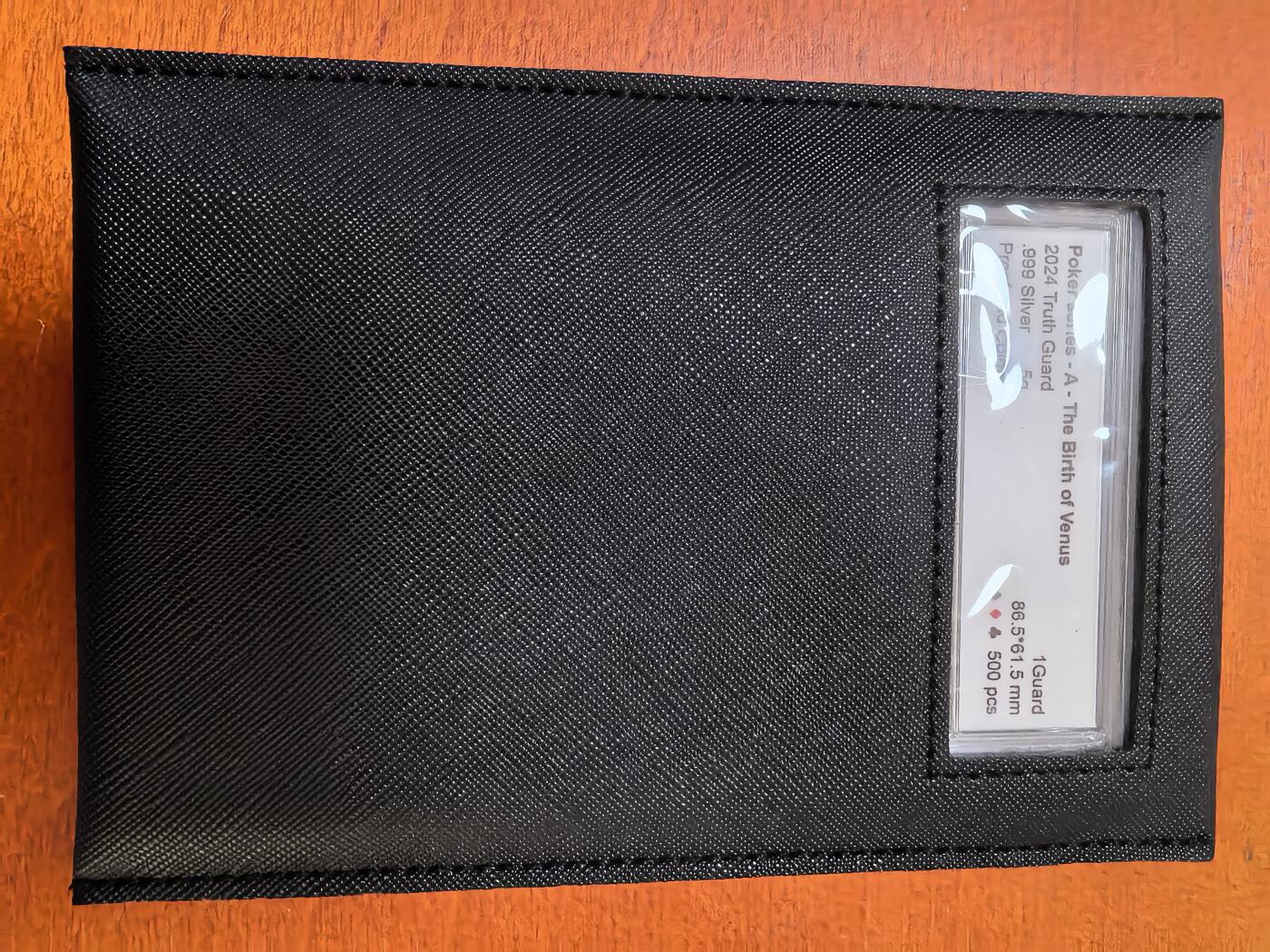 长老汇蛇年精选第二十七场拍卖 扑克牌A4张银质，全套，500枚