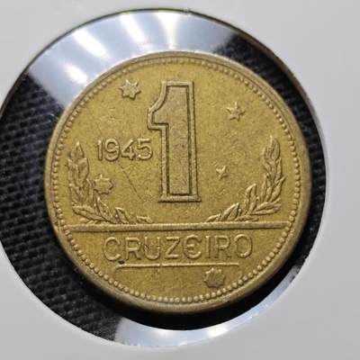 KK钱币收藏小铺 第311期 2月预留时间 周末发货 - 1945巴西1分 