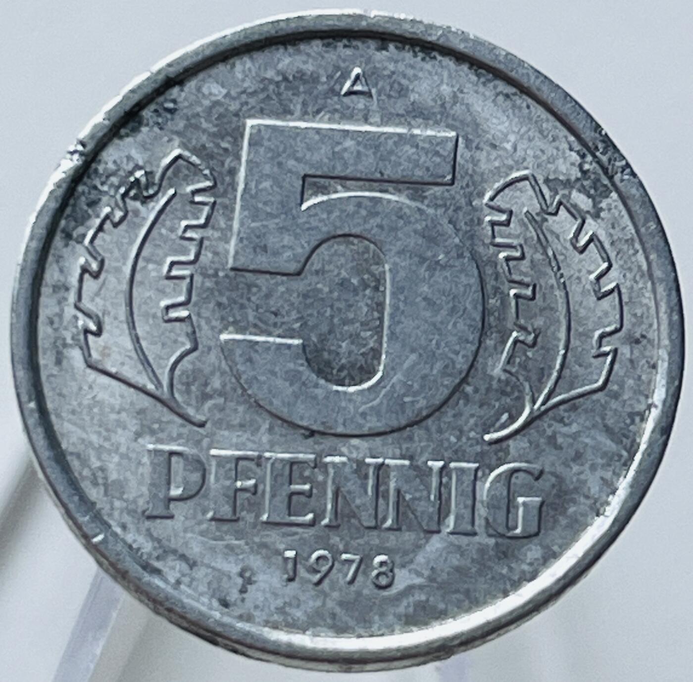 神仙姐姐-中外币专场18 1978年德国5芬尼