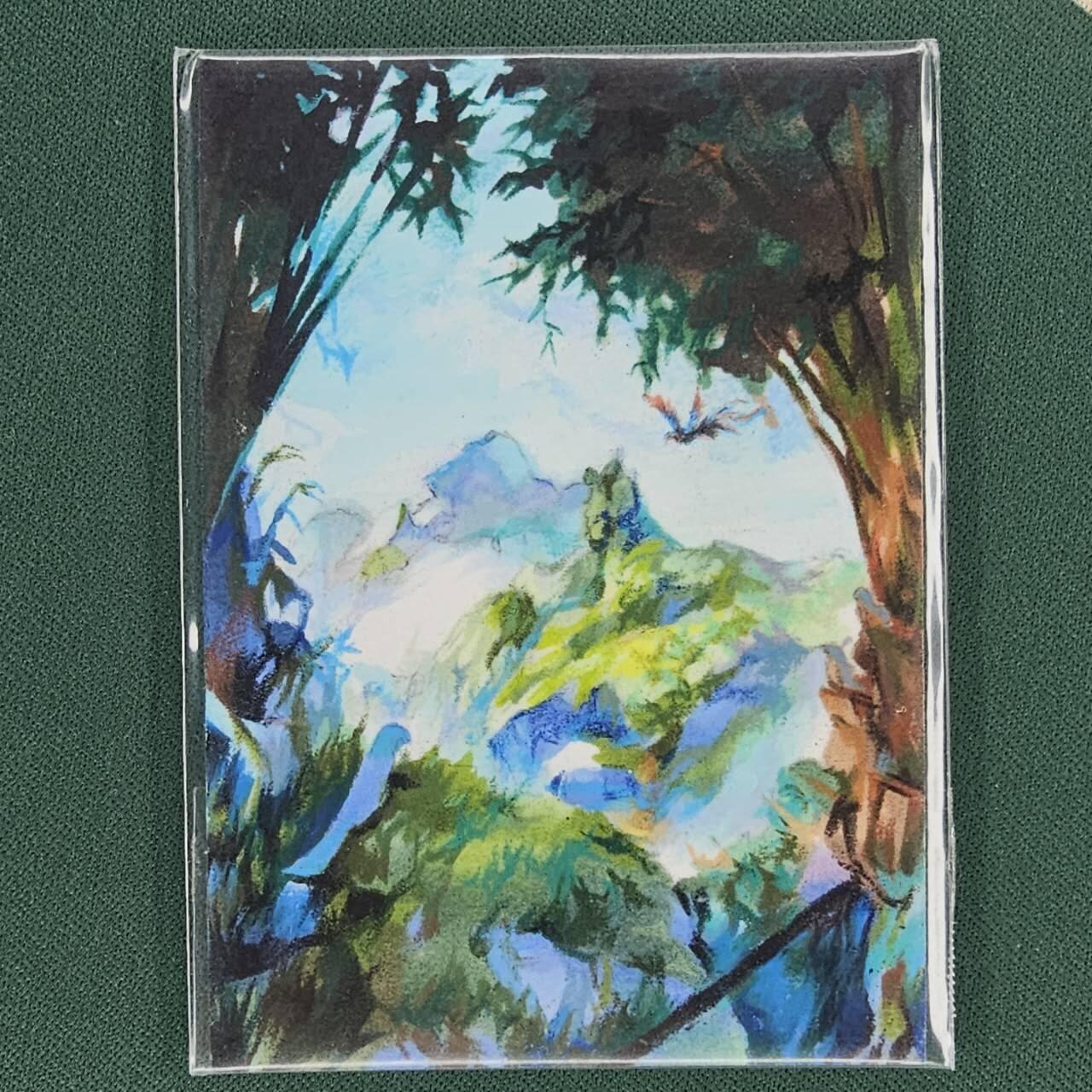 龙虎卡牌第四十七场 （无佣金，满120包邮，欢迎送拍） 【手绘卡】  画师：无名