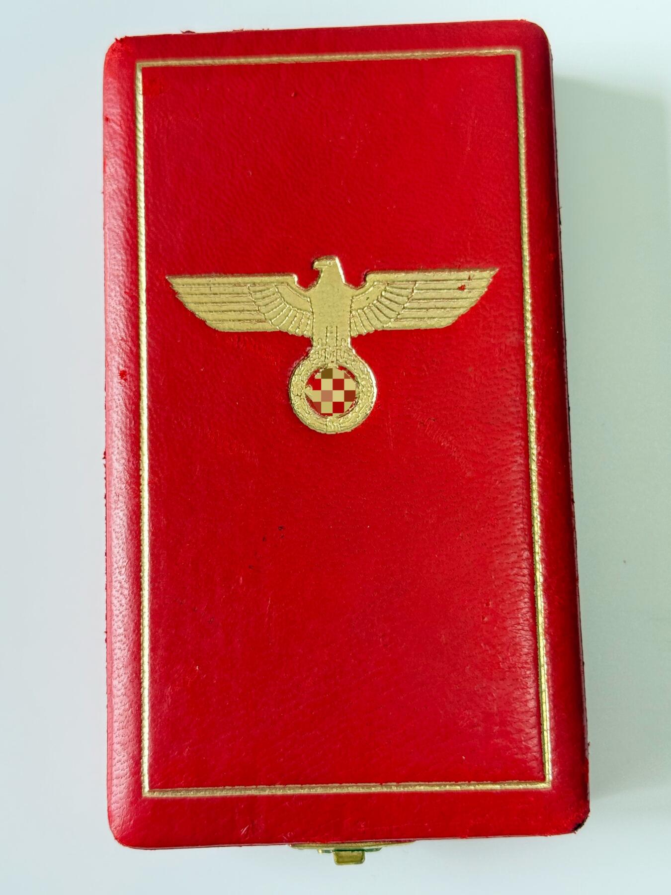 RimeNova韵星2025军品类夏季拍卖会-- RimeNova 2025 Summer Militaria Sale 德意志第三帝国骑士级雄鹰勋章带原盒