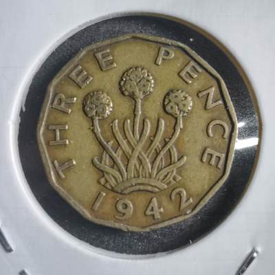 沼泽如烟--第788场 - 英国1942年3便士