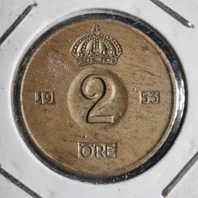 沼泽如烟--第789场 - 瑞典1953年2欧尔
