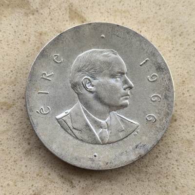道一币馆币章第一百三十八场 - 爱尔兰1966年复活节起义50周年10先令银币  18.14g 833S 