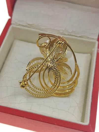 0元起拍勋章 第279期 咸鱼国勋章拍卖专场 7月23日（周日）下午6：00开始 日本中古掐丝工艺胸针