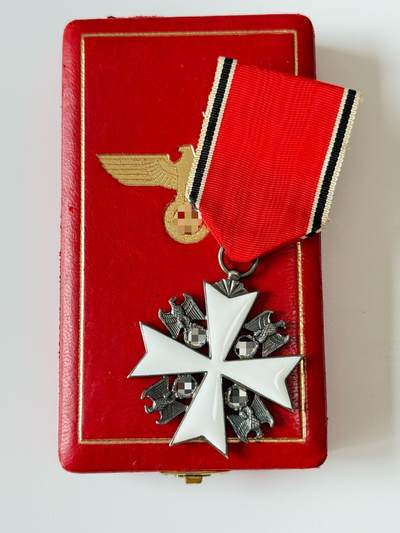 RimeNova韵星2025军品类夏季拍卖会-- RimeNova 2025 Summer Militaria Sale - 德意志第三帝国骑士级雄鹰勋章带原盒