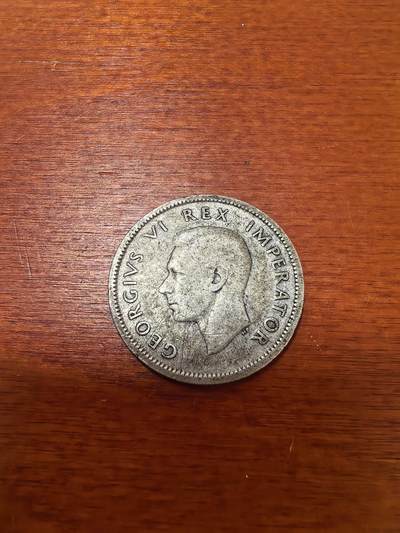 长老汇蛇年精选第二十七场拍卖 - 1941南非乔治六世1先令银币，细节好