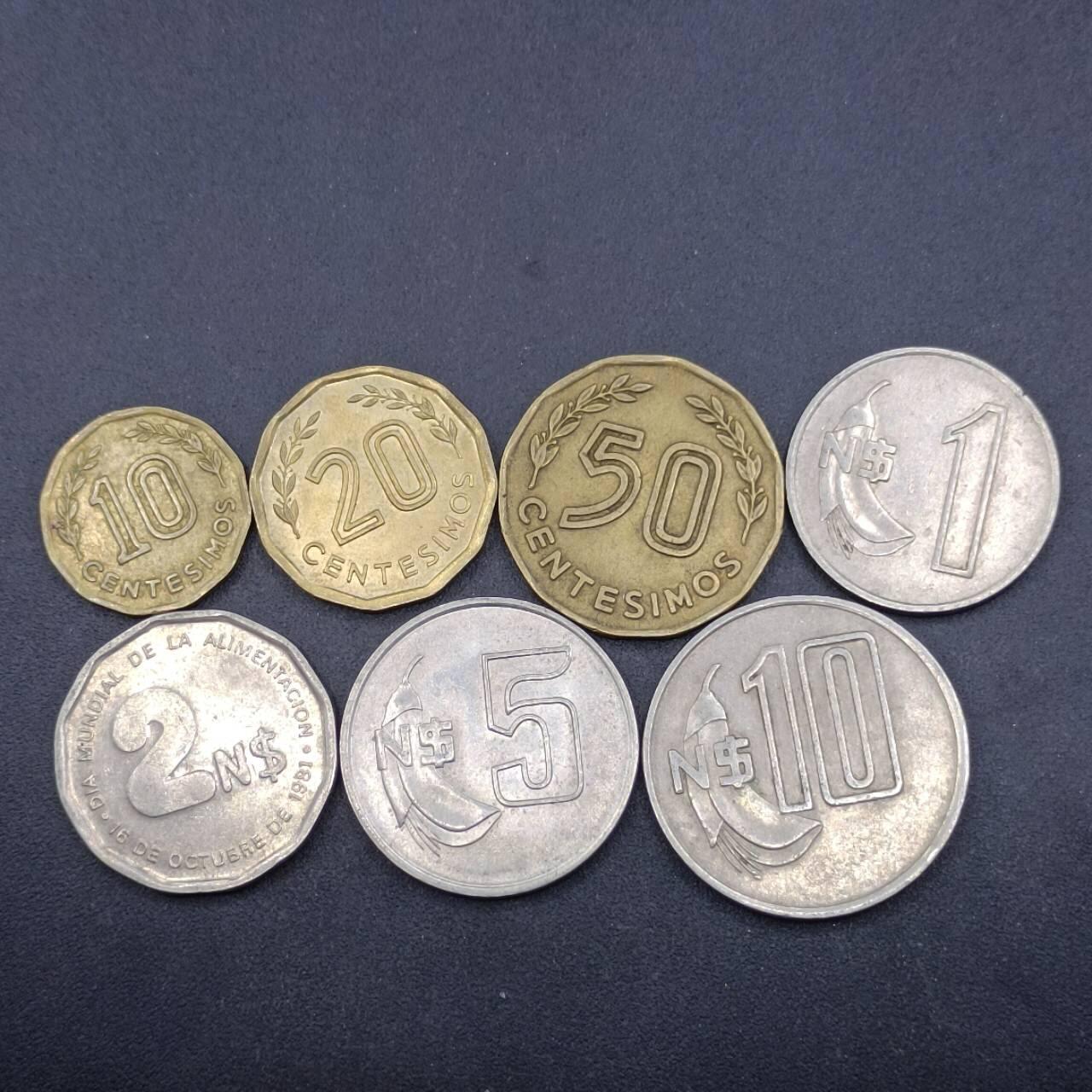 【淘币小摊】限时拍第六百八十六拍  散币批量场 满百包邮可预留两周  周一统一发货  乌拉圭7枚