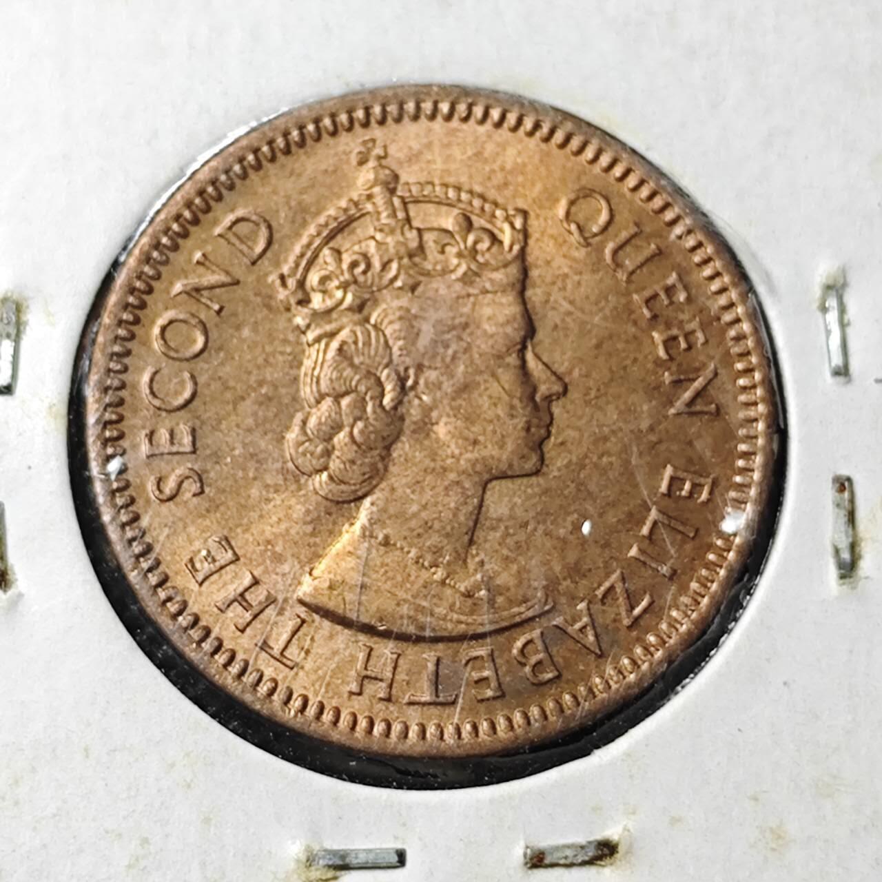 KK钱币收藏小铺 第312期 2月预留时间 周末发货 1955塞浦路斯3米尔 好品