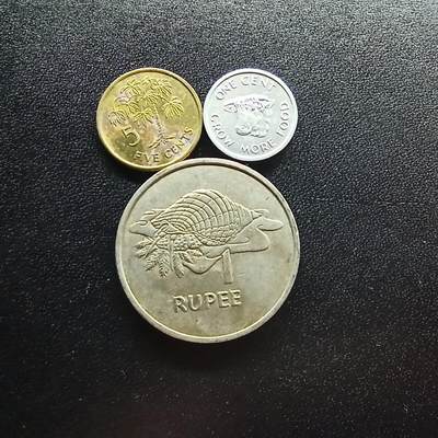 邮泉阁限时拍卖第十八场 各国硬币专场（拍卖结束后请付邮费，存留时间过长需全部邮寄） - 塞舌尔3枚