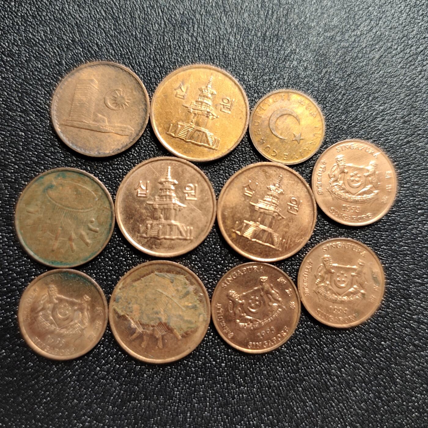 泉币菌-第60场-各国老币铜币场