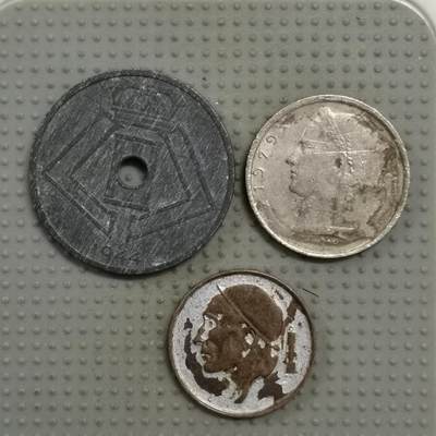 2025年第66场各国批量散币拍卖（总第66场）本场拍完26号发货 - 比利时3枚
