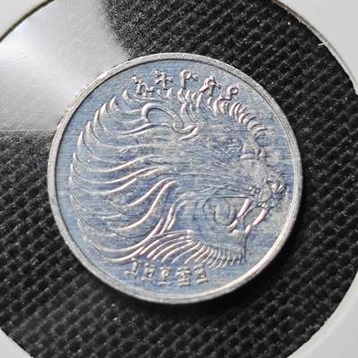 KK钱币收藏小铺 第312期 2月预留时间 周末发货 - 埃塞俄比亚1分