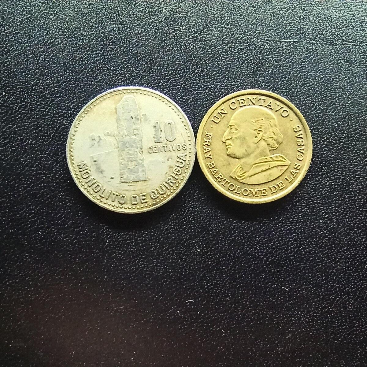 邮泉阁限时拍卖第十八场 各国硬币专场（拍卖结束后请付邮费，存留时间过长需全部邮寄） 危地马拉2枚