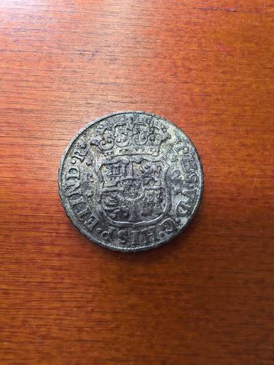 长老汇蛇年精选第二十八场拍卖 1742墨西哥菲利普五世2里亚尔地球双柱银币，细节都在