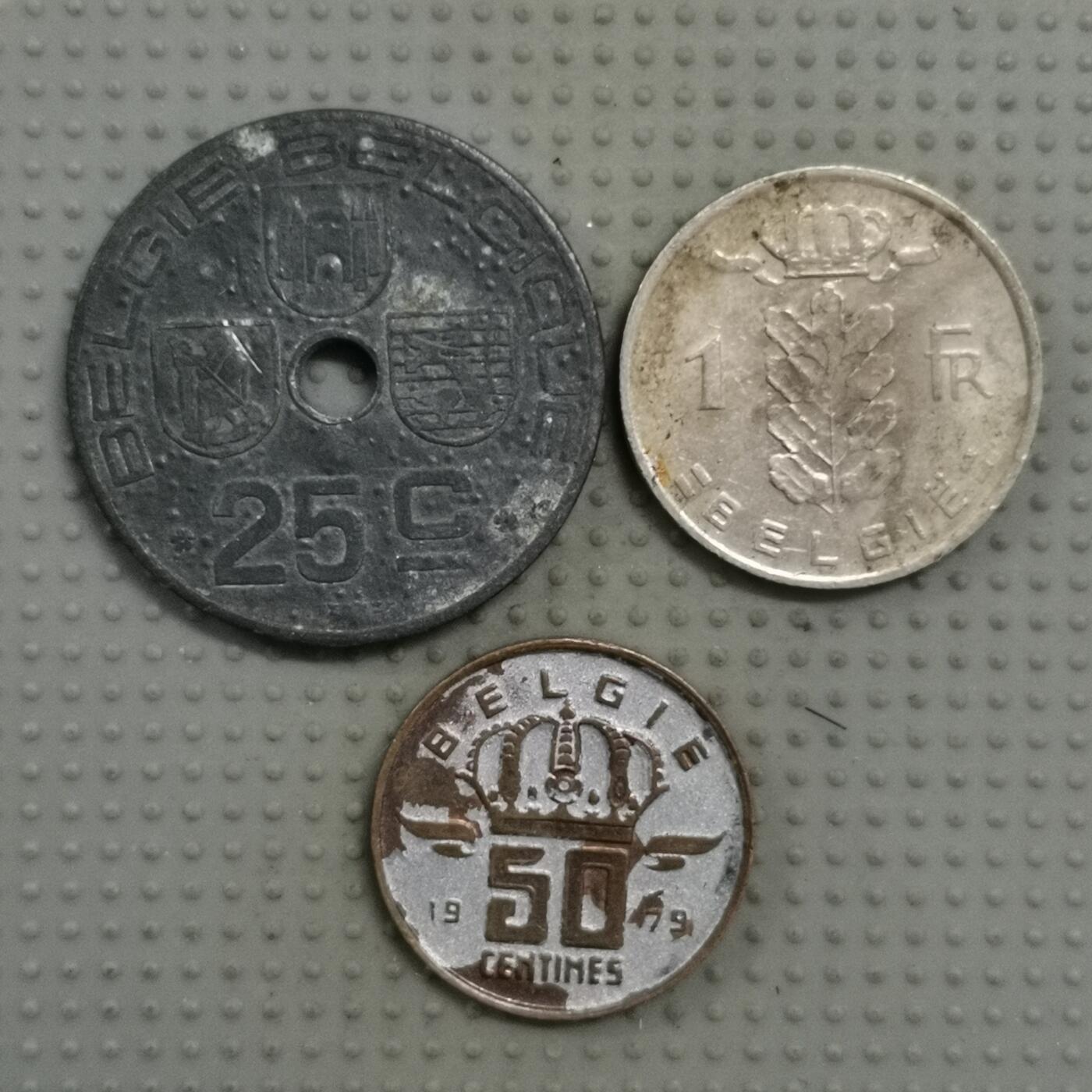 2025年第66场各国批量散币拍卖（总第66场）本场拍完26号发货 比利时3枚