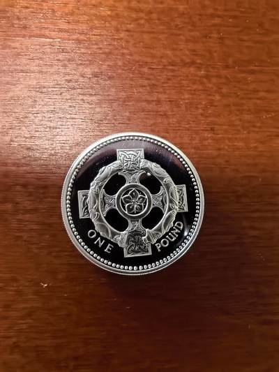 长老汇蛇年精选第二十八场拍卖 1998-2001英国1英镑精制加厚银币4枚，盒证全