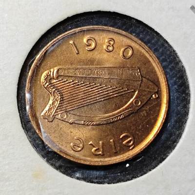 KK钱币收藏小铺 第312期 2月预留时间 周末发货 - 1968爱尔兰1/2便士 好品