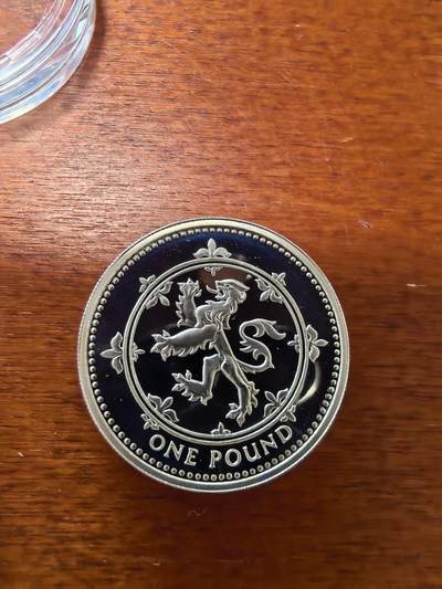 长老汇蛇年精选第二十八场拍卖 1998-2001英国1英镑精制加厚银币4枚，盒证全