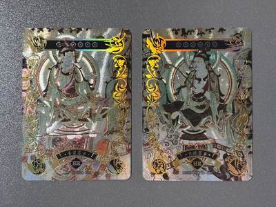 【千年暗室 一灯即明】小王子卡拍第十四场 - 敦煌遗藏第二弹 SP解锁 HR-001&002 普贤菩萨➕文殊菩萨 热烫粗闪卡