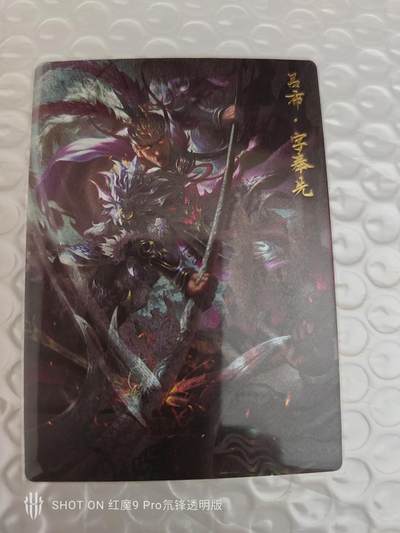 海豹玩卡国潮卡牌第二期 - 玄卡阁  瑞光吕布粗闪一张