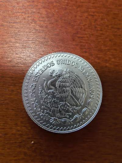 长老汇蛇年精选第二十八场拍卖 2001墨西哥胜利女神1/4盎司银币，2.5万枚