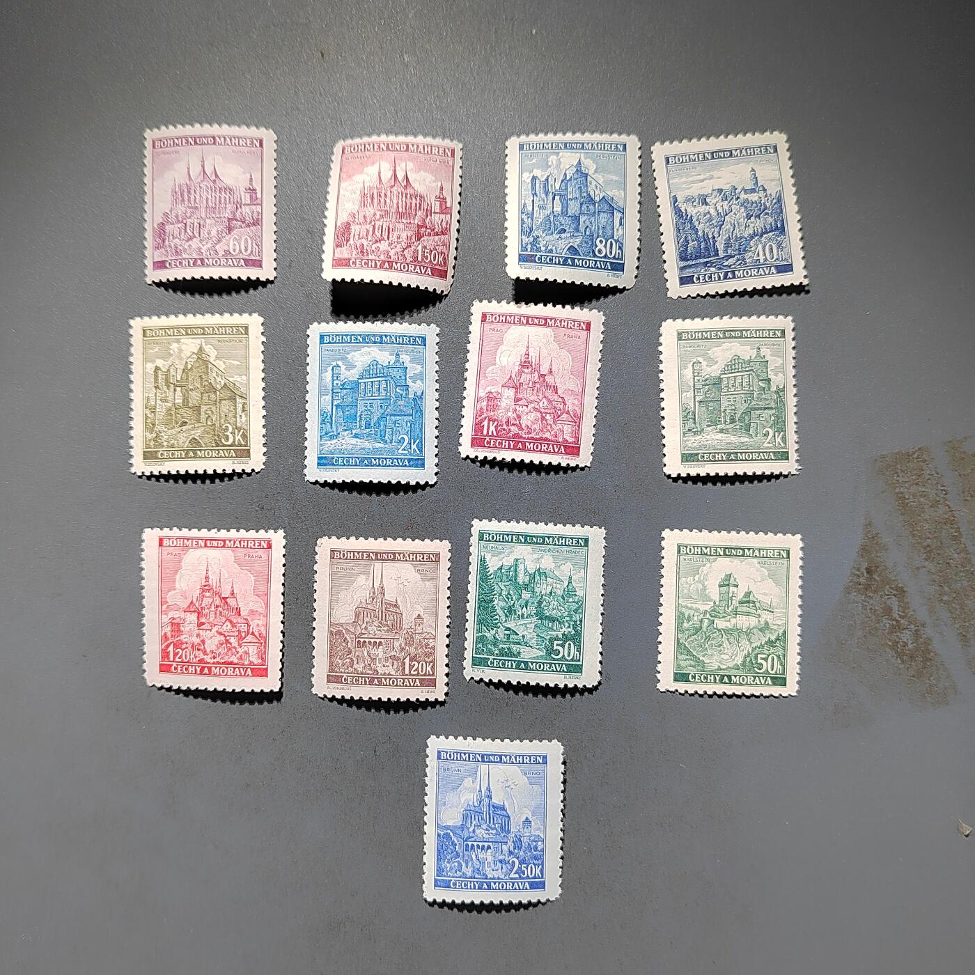 PCAI钱币22-464  底价邮票小专场 德国一套