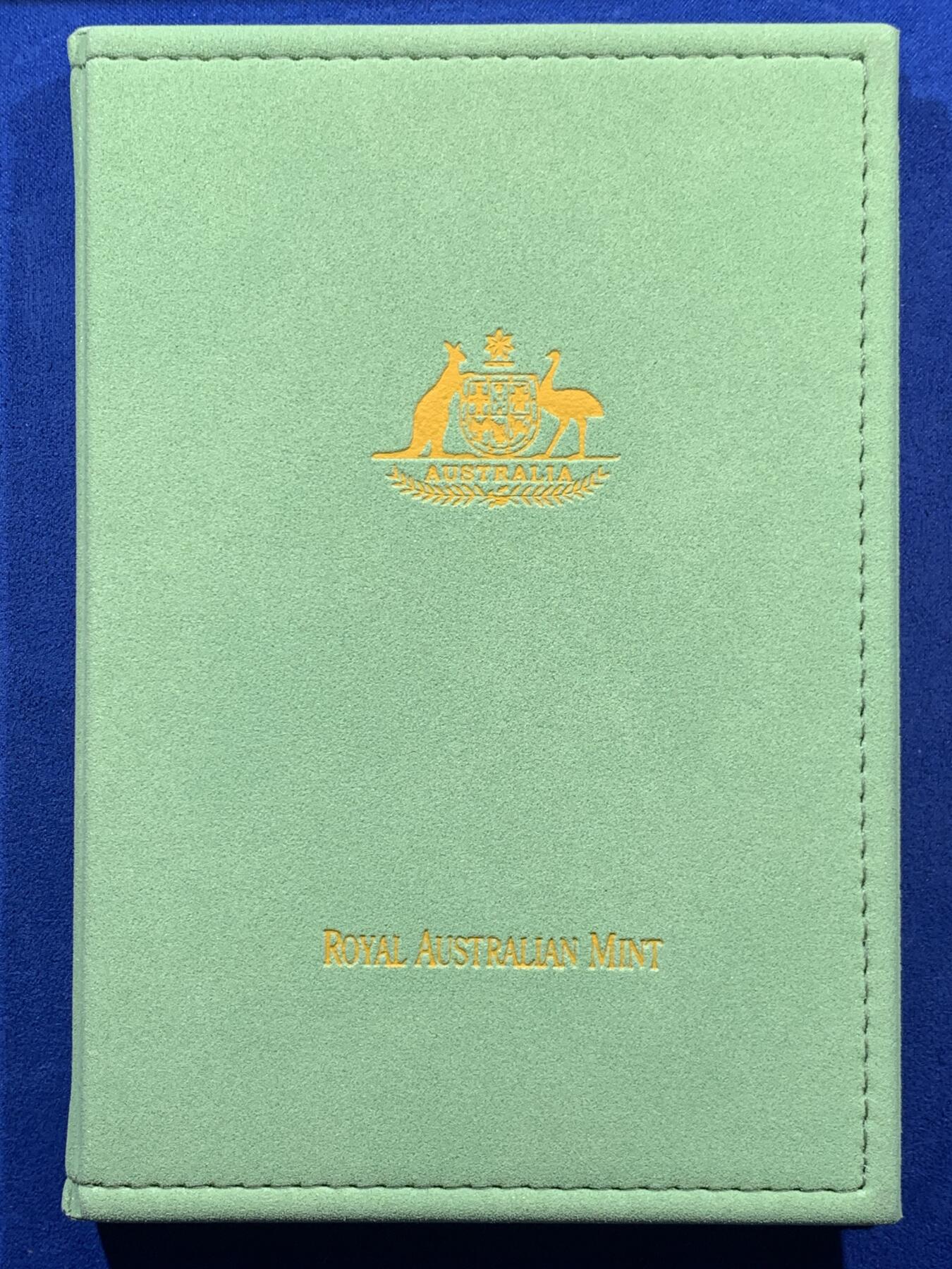 《竞宝斋》第404场 周日，周一，2场连拍 （全场包邮） 澳大利亚1994年官方精制套币 盒装 带说明书