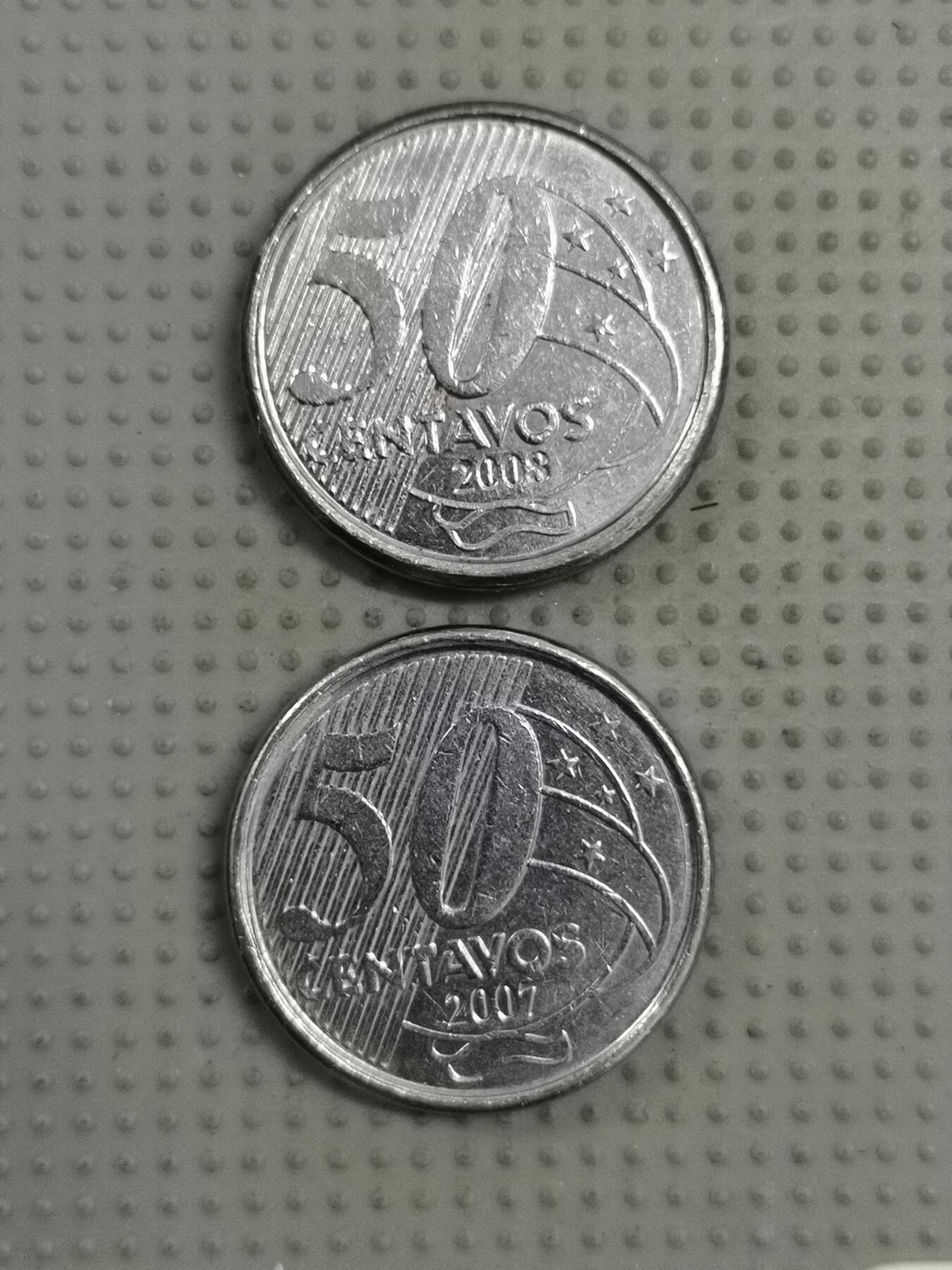 2025年第66场各国批量散币拍卖（总第66场）本场拍完26号发货 巴西50分2枚