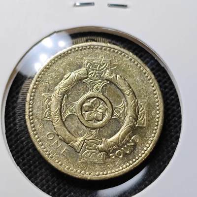 KK钱币收藏小铺 第312期 2月预留时间 周末发货 - 1996英国1英镑 