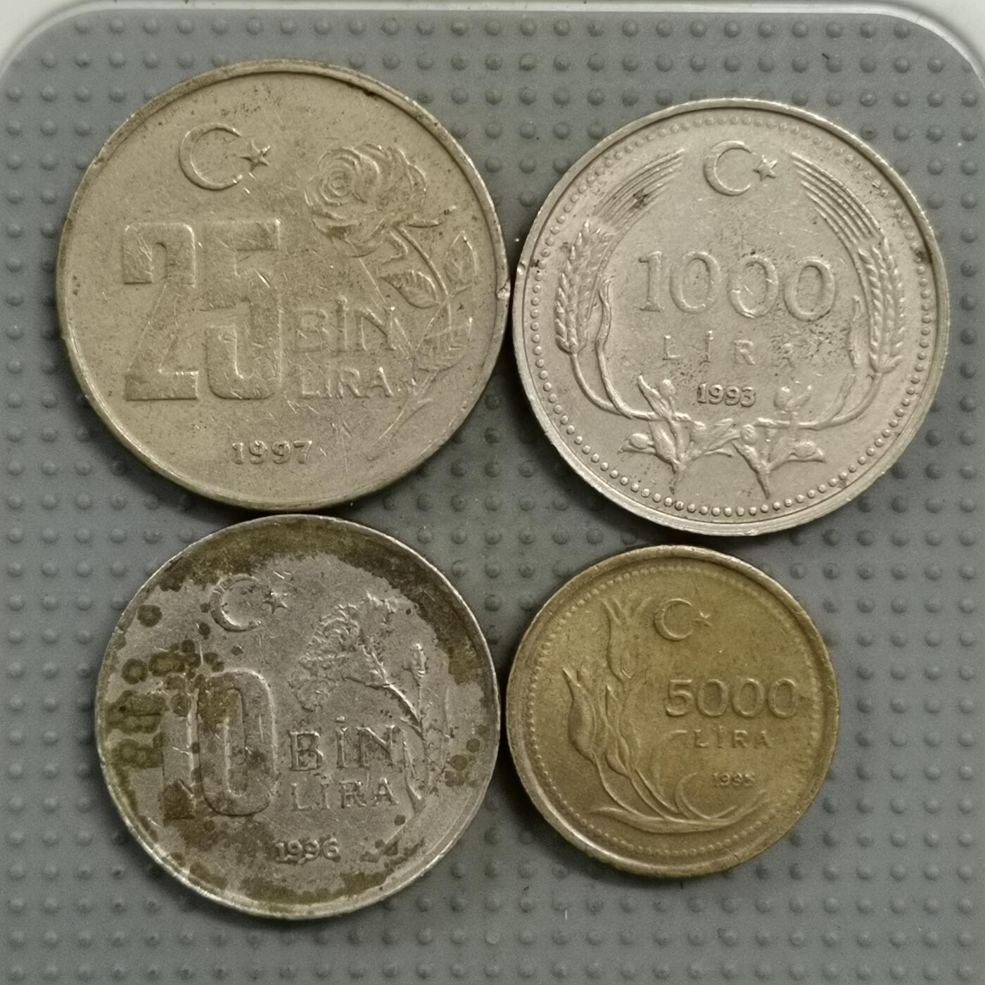 2025年第66场各国批量散币拍卖（总第66场）本场拍完26号发货 土耳其4枚