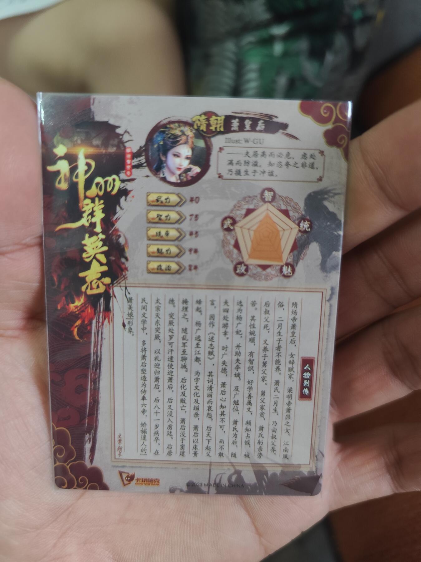 粗闪 萧皇后 神州群英志