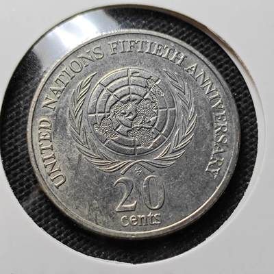 KK钱币收藏小铺 第312期 2月预留时间 周末发货 - 1995澳大利亚20分 纪念币